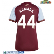 Maglie da calcio Aston Villa Boubacar Kamara #44 Prima Maglia Femminile 2025-26 Manica Corta
